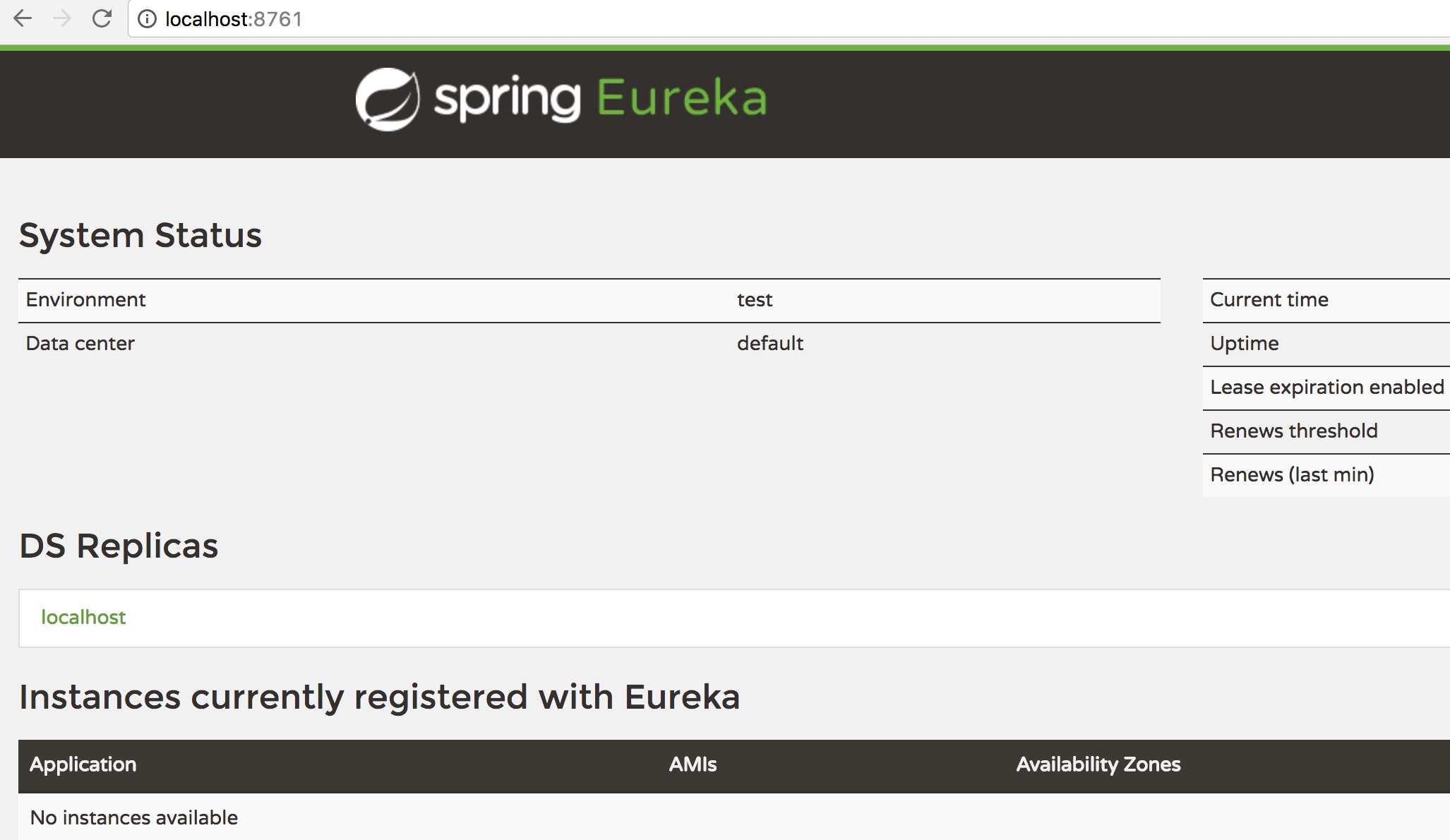 Eureka server