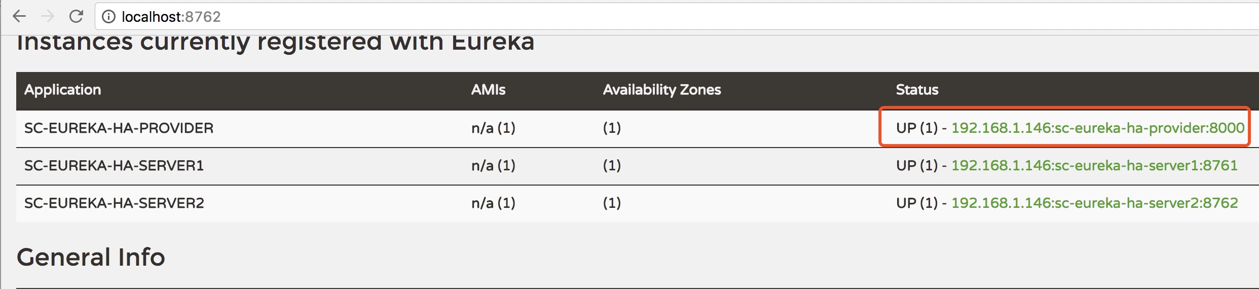 服务提供者信息同步到Eureka Server02
